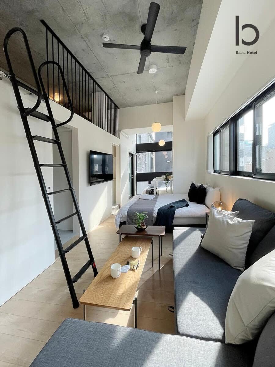 Bhotel Nekoyard - Bright Loft Studio 5 Min Walk To Peace Park & City Center Хирошима Екстериор снимка